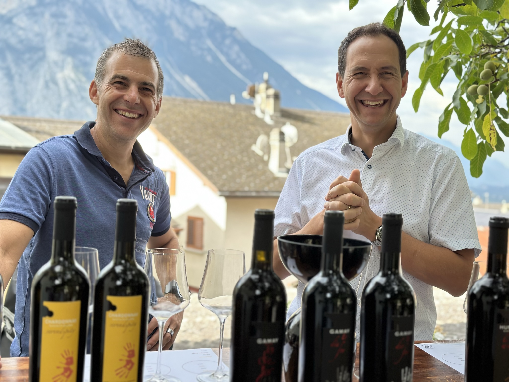 Stéphane et Emmanuel Charpin